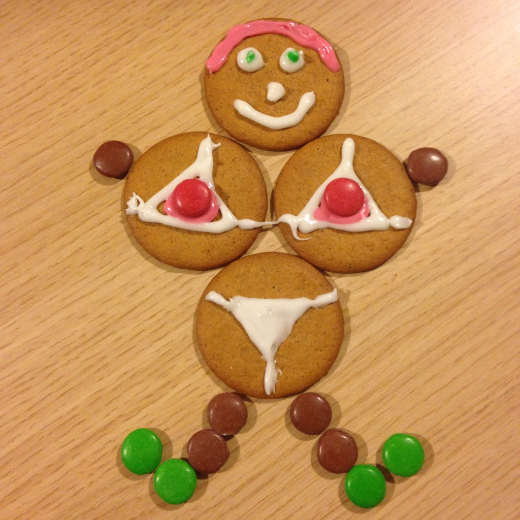 Camatec Pepparkakstävling 2015 Ingela Skogquist Eriksson Solbränd bikinibrud