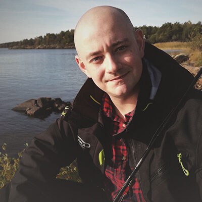 Jonas Andersson jobbar som maskinkonstruktör på Camatec