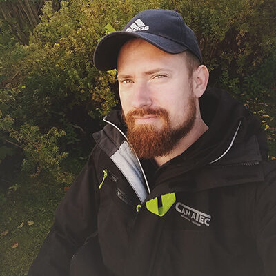 Patrik Folkesson sysslar med 3D-scanning och 3D-skrivare med mera på Camatec